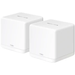 Mercusys Halo H60X 2-Pack AX1500 Whole Home Mesh Wi-Fi 6 System2-pack: 1× Halo H60XR + - thumbnail 1