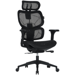 CANYON gaming chair Ventra MOCH01 Mesh Black - thumbnail 2