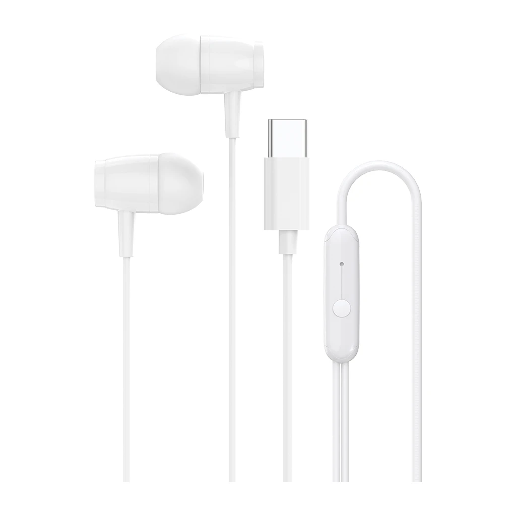 CANYON slušalice SEP-5 TYPE-C White - Žičane, USB-C, Stereo, Bijela boja - image 1