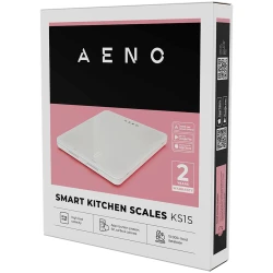 AENO Kitchen Scale KS1S Smart Max load - 8 kg Bluetooth 10000+ products & meals - thumbnail 6