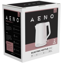 AENO Electric Kettle EK2: 1850-2200W 1.5L Strix Double-walls Non-heating body Auto Power Off Dry tank - thumbnail 5