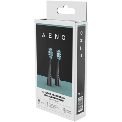 AENO Replacement toothbrush heads Black Dupont bristles 2pcs in set for ADB0002S/ADB0001S - thumbnail 3