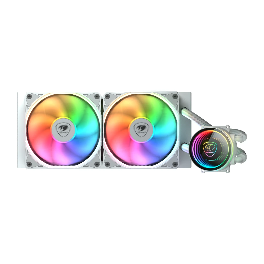COUGAR AIO Liquid Cooling Poseidon Elite ARGB 240 White - image 1