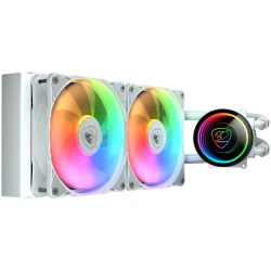 COUGAR AIO Liquid Cooling Poseidon Elite ARGB 240 White - thumbnail 2