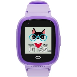 CANYON kids watch Sunny KW-48 Video 4G GPS Games&Music Violet - thumbnail 1