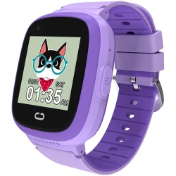 CANYON kids watch Sunny KW-48 Video 4G GPS Games&Music Violet - thumbnail 2