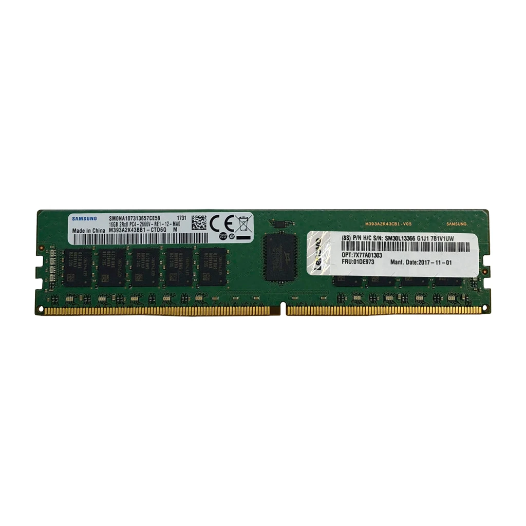 Lenovo ThinkSystem 32GB TruDDR5 4800MHz 2Rx8 ECC UDIMM; for ST50 v3 ST250 v3 SR250 v3 - image 1