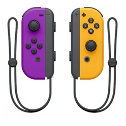 Nintendo Switch Joy-Con Pair Neon Purple + Neon Orange - thumbnail 1