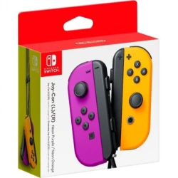 Nintendo Switch Joy-Con Pair Neon Purple + Neon Orange - thumbnail 2