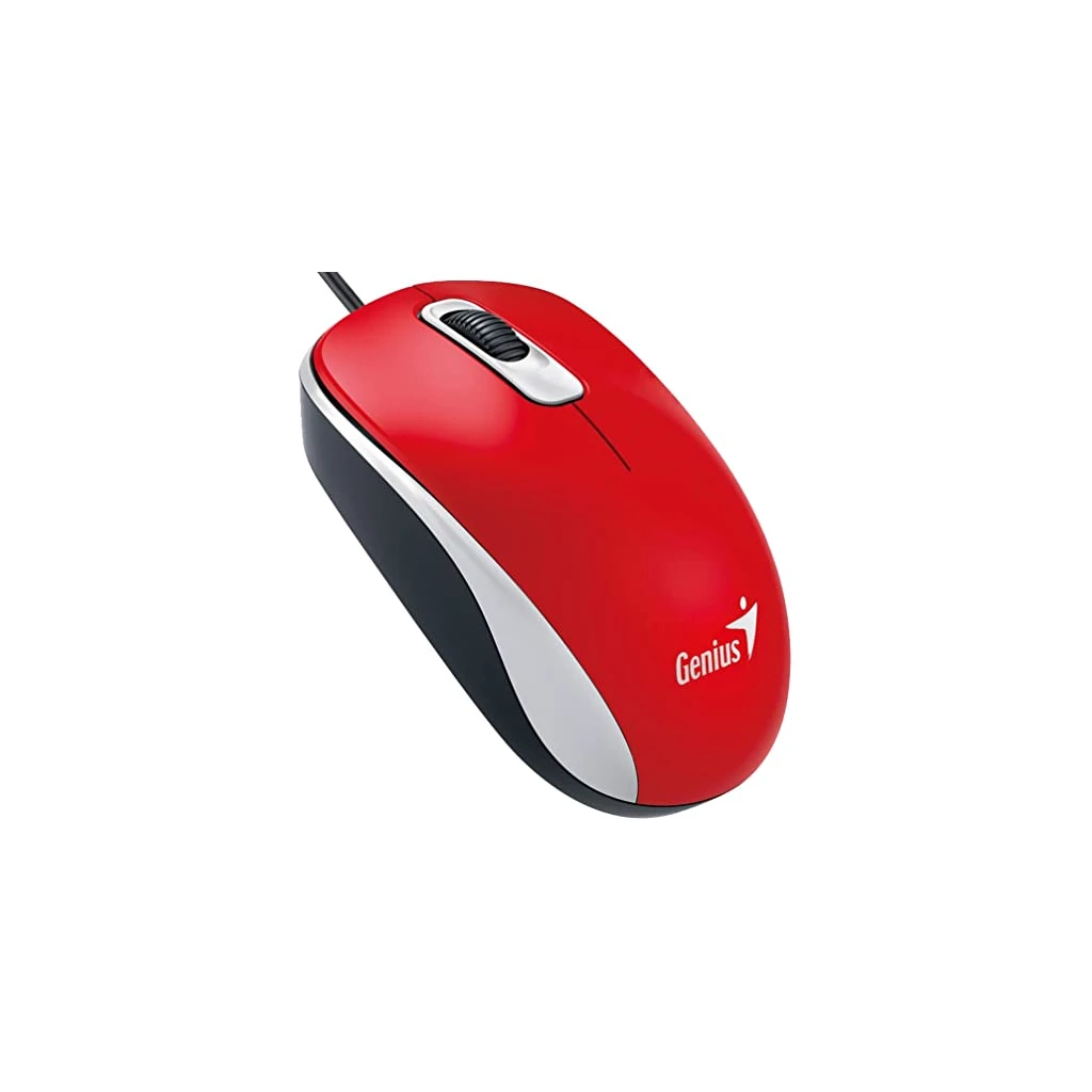 Genius miš DX-110 USB crveni - image 1