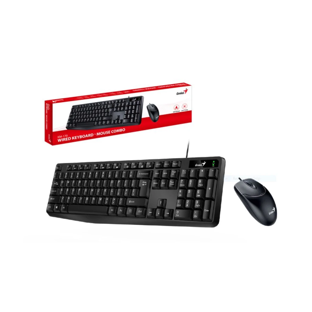 Genius KM-170  tastatura+miš USB veza - image 1