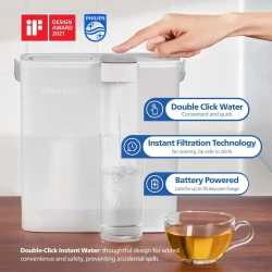 Philips Instant Spremnik za Filtriranje Vode AWP2980/10 - 3 Filtera, Kapacitet 3.6L - thumbnail 2