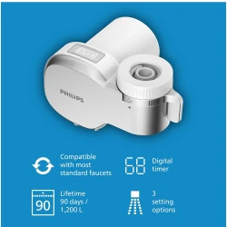 PHILIPS Filter za slavinu AWP3705P1/10 - Uklanja 99% bakterija, olova i klorida, 3 nivoa filtracije - thumbnail 2
