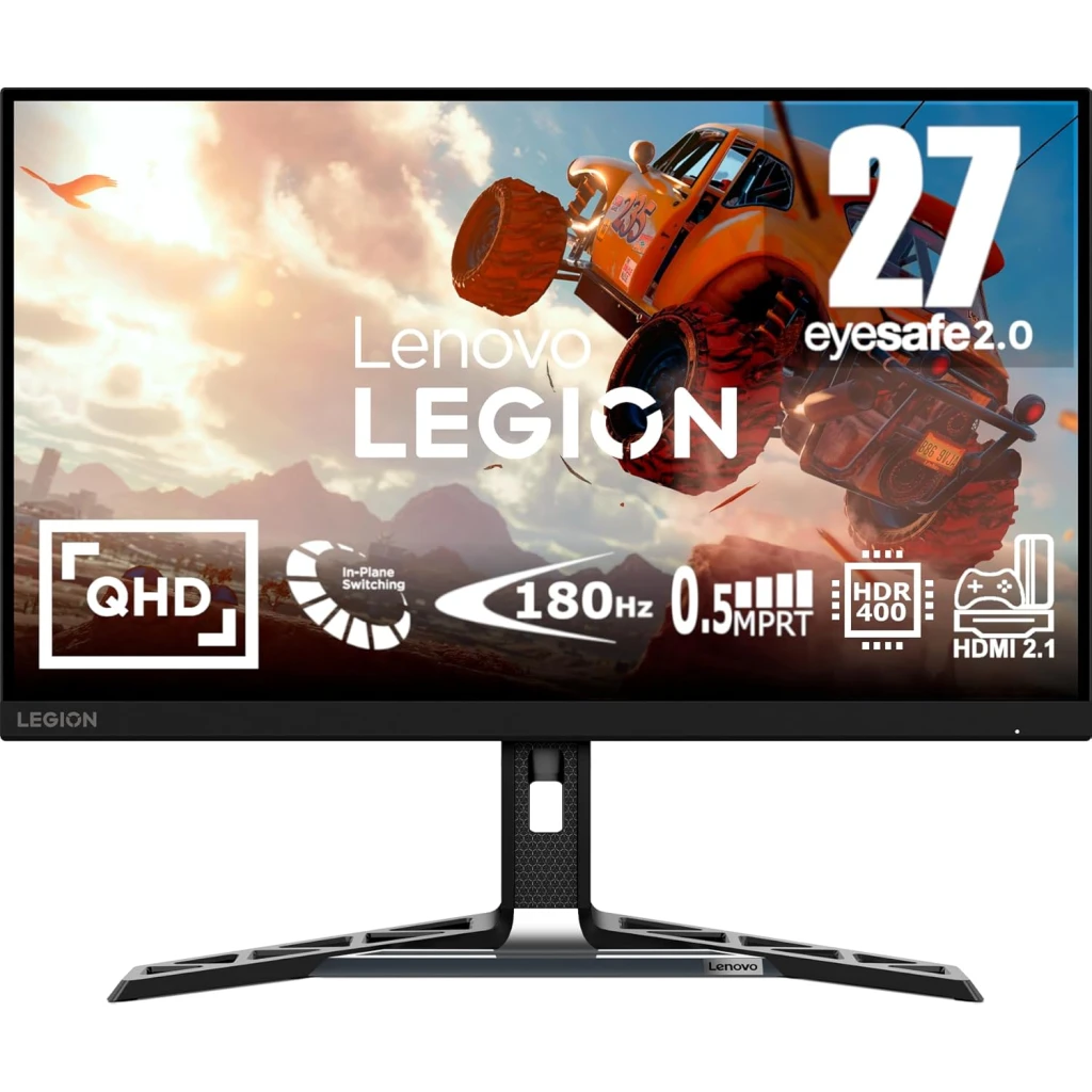 Lenovo Legion R27qe Gaming Monitor 27" IPS, QHD 2560x1440, 180Hz, 0.5ms - image 1