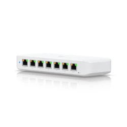 Ubiquiti USW-Ultra-210W-EU kompaktan Layer 2 8-portni GbE PoE switch sa raznovrsnim opcijama montiranja 7x GbE - thumbnail 1