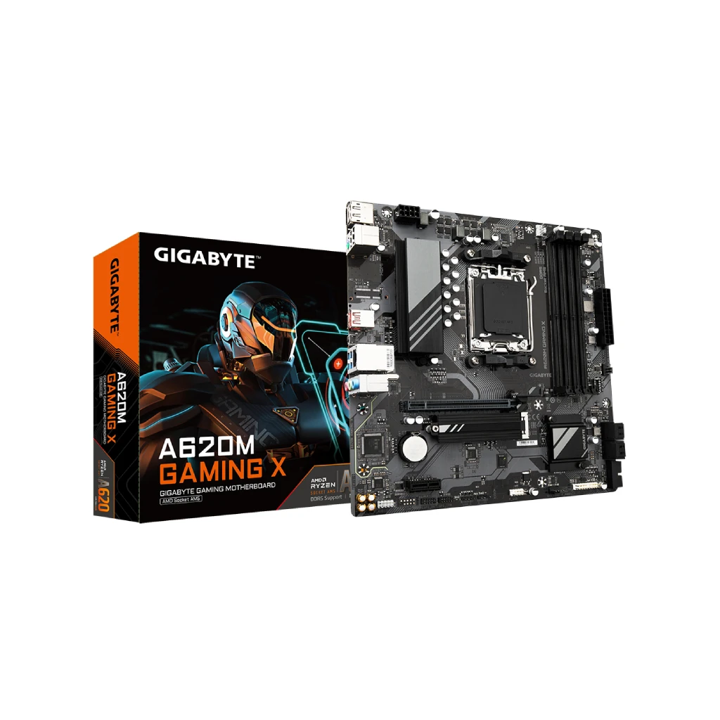 Gigabyte MB A620M Gaming XAM5; 4xDDR5; M.2, 4xSATA;8xUSBHDMI, DP,  mATX - image 1