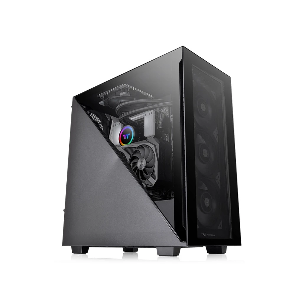 Thermaltake Divider 300 TG Mid tower, tempered glass, 1x 120mm Turbo fan - image 1