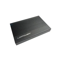 LC-Power LC-25U3-C Enclosure 2.5" SATA HDD/SSD USB-C port, USB 3.2, aluminium - thumbnail 1