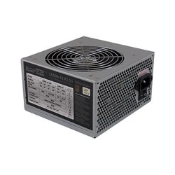 LC-Power PSU 600W 12cmOffice Series LC600-12 V2.316xSATA,2xPCIe,Active PFC,80+Bronze - thumbnail 1