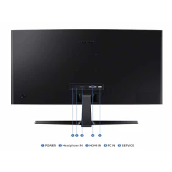 27" FHD Zakrivljeni monitor S31920x1080, 100Hz, 250cd, VA4ms, 3000:1,. 1800R, HDMI, VGA - thumbnail 3