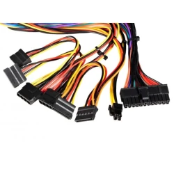 Spire PSU PEARL 500W, 12cm fan80+, 1x 20+4pin, 1x 12V4pin4x SATA, 2x IDE(Molex) - thumbnail 3