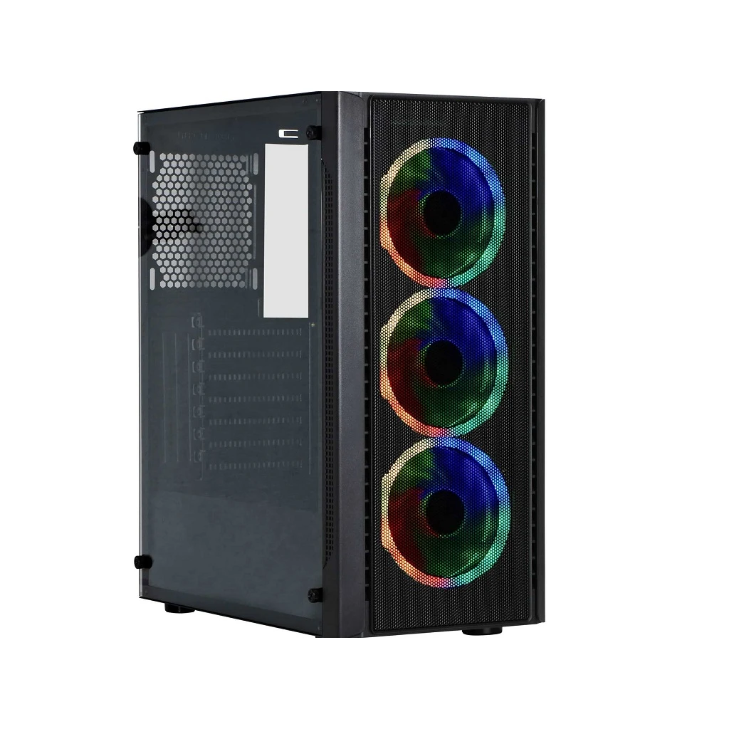Spire case VISION 7022 RGBgaming, ATX, 3x RGB fan 120mmVGA: 330mm, CPU cooler: 160mm - image 1