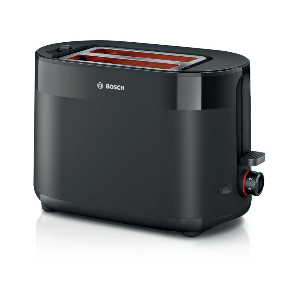 BOSCH Toster MyMoment TAT2M123, Crna, Dvije kriške, Snaga  800-950 W - image 1
