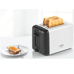 BOSCH Toster 2 kriške, DesignLine, Bijela,, 970 W - thumbnail 3
