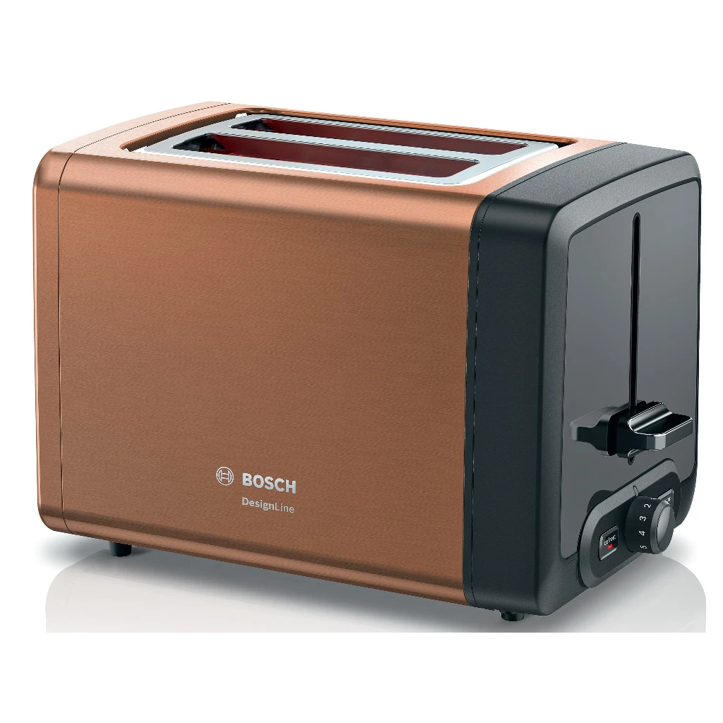 BOSCH Toster 2 kriške, DesignLine, Gold970 W - image 1