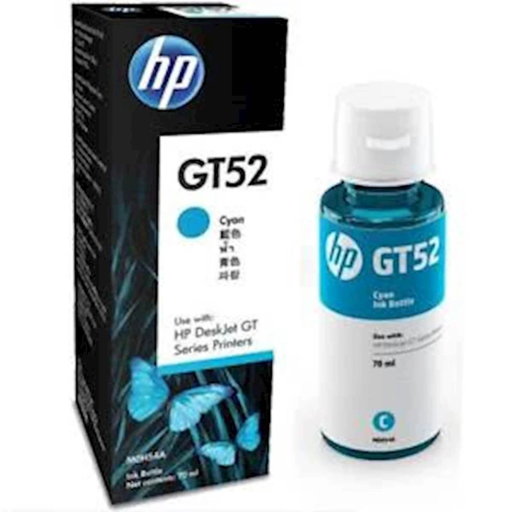 Tinta HP Inktank cyan GT52 - image 1