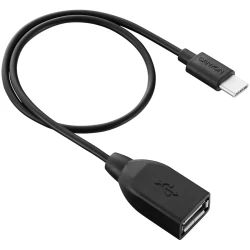 CANYON cable UC-3 USB-A to USB-C 10W 0.3m Black - thumbnail 2