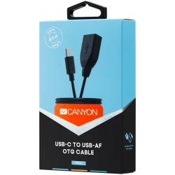 CANYON cable UC-3 USB-A to USB-C 10W 0.3m Black - thumbnail 3
