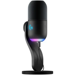 Logitech G Yeti GX RGB Gaming Microphone - LIGHTSYNC - BLACK - USB, 4 Polarna Uzorka, Ugrađeni Headphone Jack, Upravljanje Glasnoćom - thumbnail 1