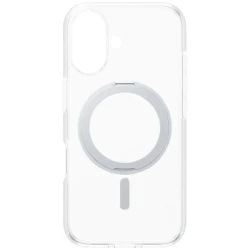 CARE by PanzerGlass Feature Case Transparent w. Silver Kickstand & MagSafe iPhone 16 - thumbnail 2