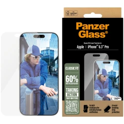 PanzerGlass Screen Protector iPhone 16 Pro  | Classic Fit - thumbnail 1