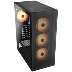 COUGAR MX220 RGB PC Kućište Mid Tower Crno - RGB rasvjeta, magnetna prednj - thumbnail 3