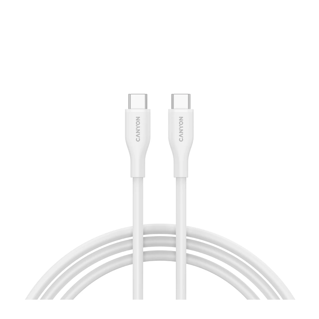 CANYON cable CC60SC10 C-C 60W 1m Silicon White - image 1