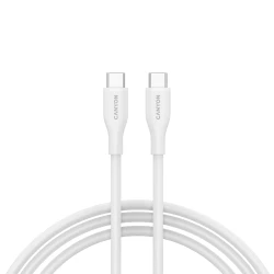 CANYON cable CC60SC10 C-C 60W 1m Silicon White - thumbnail 1