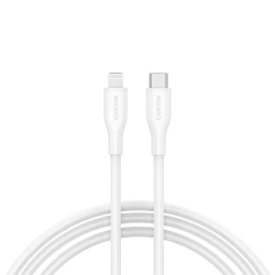CANYON cable CLNM60 C-L 60W MFI 1m Silicon White - thumbnail 1