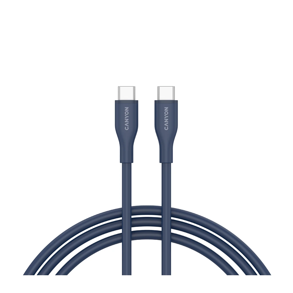 CANYON cable CC60SC10 C-C 60W 1m Silicon Dark blue - image 1