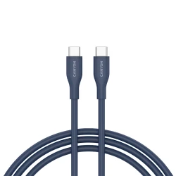 CANYON cable CC60SC10 C-C 60W 1m Silicon Dark blue - thumbnail 1