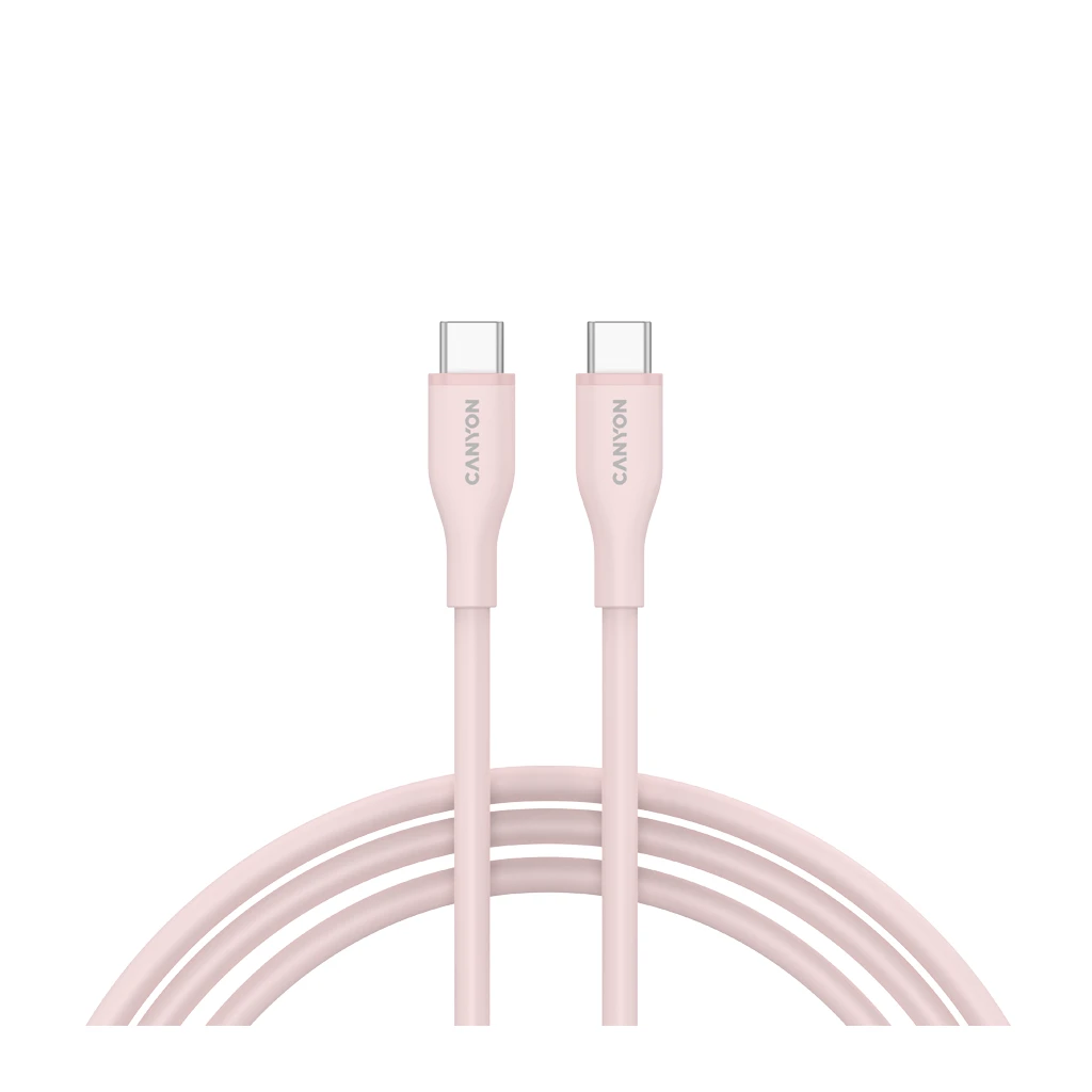 CANYON cable CC60SC10 C-C 60W 1m Silicon Pink Sand - image 1