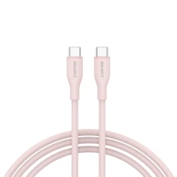 CANYON cable CC60SC10 C-C 60W 1m Silicon Pink Sand - thumbnail 1