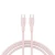 CANYON cable CC60SC10 C-C 60W 1m Silicon Pink Sand - thumbnail 1