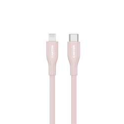 CANYON cable CLNM60 C-L 60W MFI 1m Silicon Pink - thumbnail 2