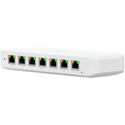 Ubiquiti USW-Ultra-210W-EU kompaktan Layer 2 8-portni GbE PoE switch sa raznovrsnim opcijama montiranja 7x GbE - thumbnail 3