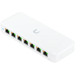 Ubiquiti USW-Ultra-210W-EU kompaktan Layer 2 8-portni GbE PoE switch sa raznovrsnim opcijama montiranja 7x GbE - thumbnail 4