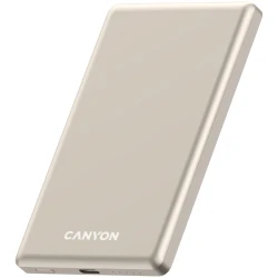 CANYON power bank OnPower 505 slim Magsafe 5000 mAh PD20W Beige - thumbnail 2