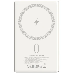 CANYON power bank OnPower 505 slim Magsafe 5000 mAh PD20W Beige - thumbnail 3