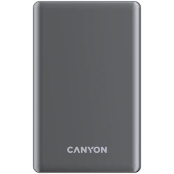 CANYON power bank OnPower 505 slim Magsafe 5000 mAh PD20W Dark Grey - thumbnail 1